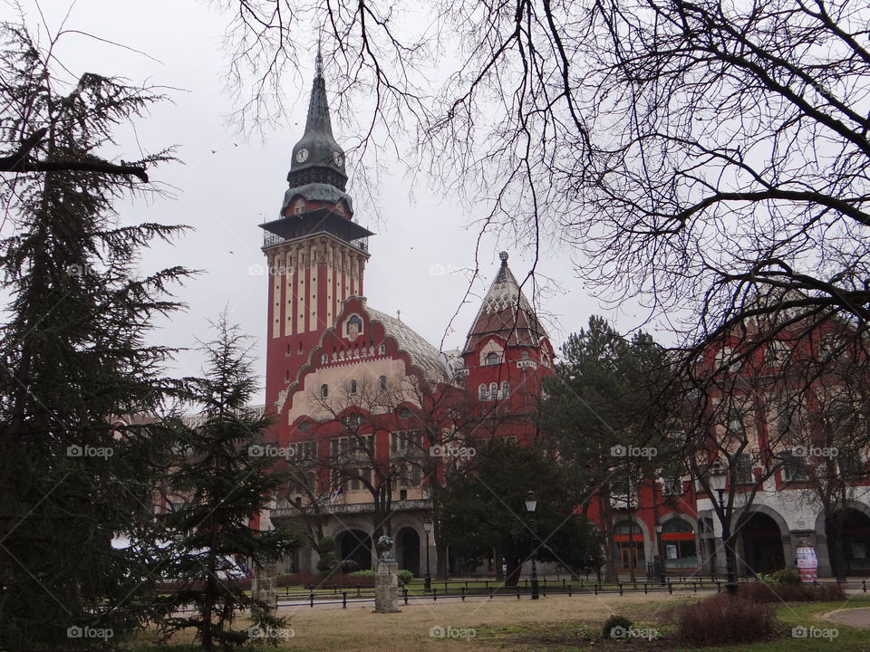 City hall Subotica Serbia