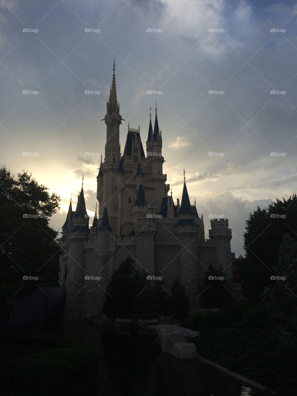 Cinderella's castle. Magic kingdom