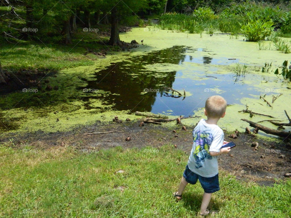 green boy florida swamp by tnb