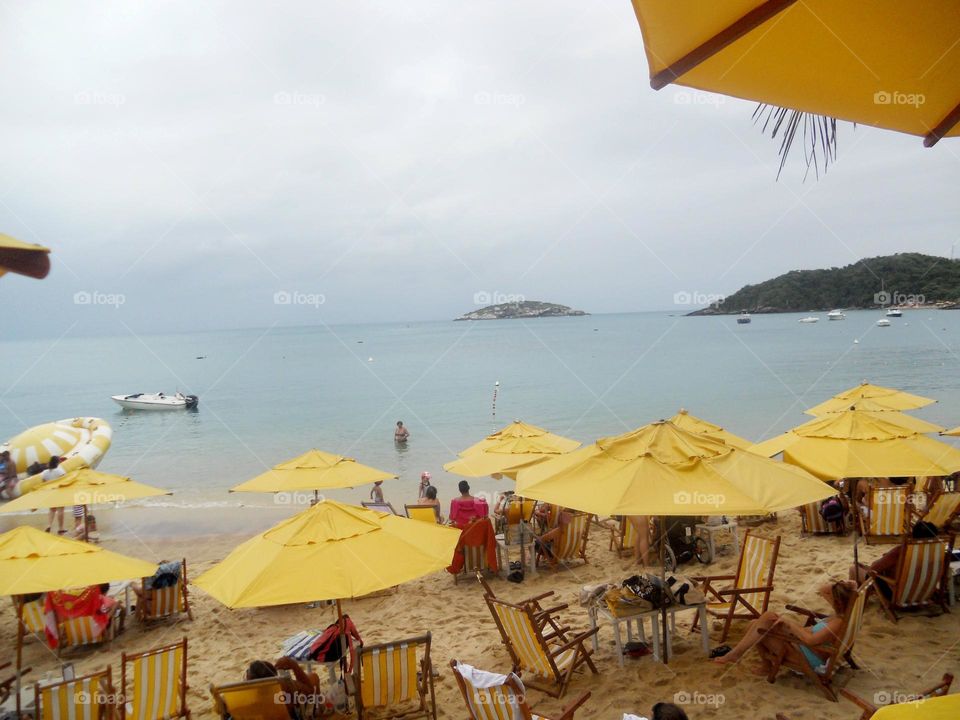 vacaciones en playa brasilera, Buzios