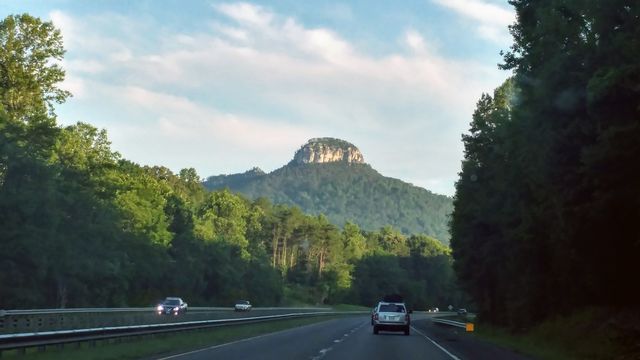 Off to the mountain