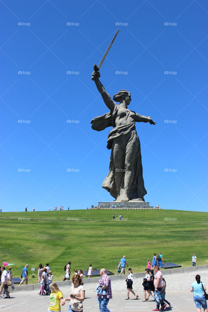 Monument in Volgograd