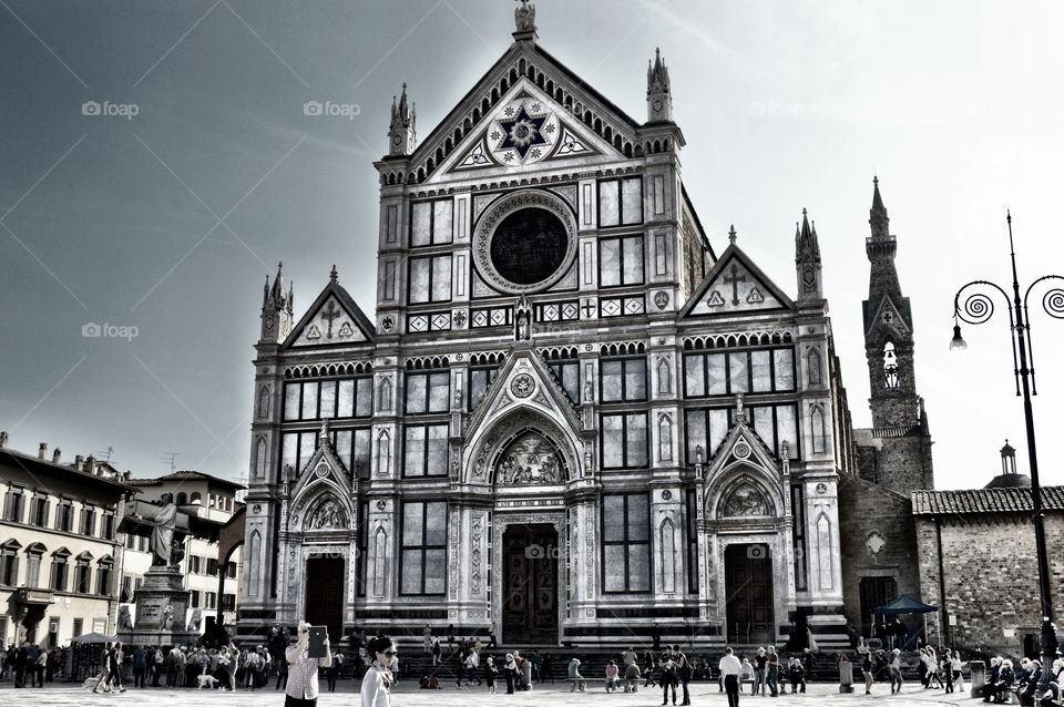 Basílica de la Santa Cruz. Basílica de la Santa Cruz (Florence - Italy)