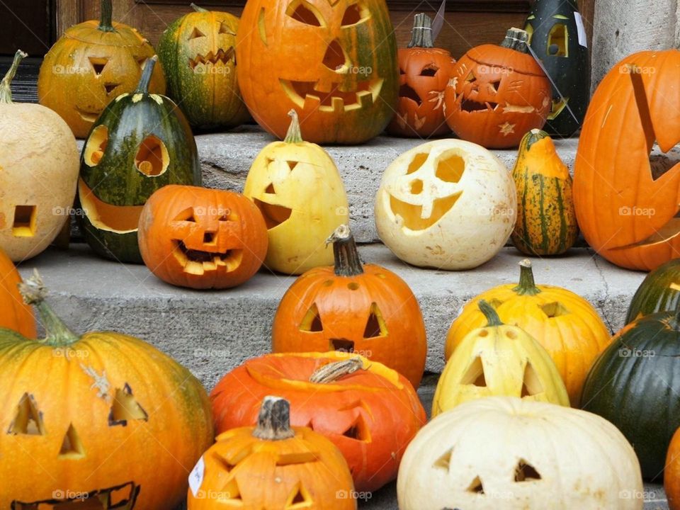 тыква, хэллоуин, маска