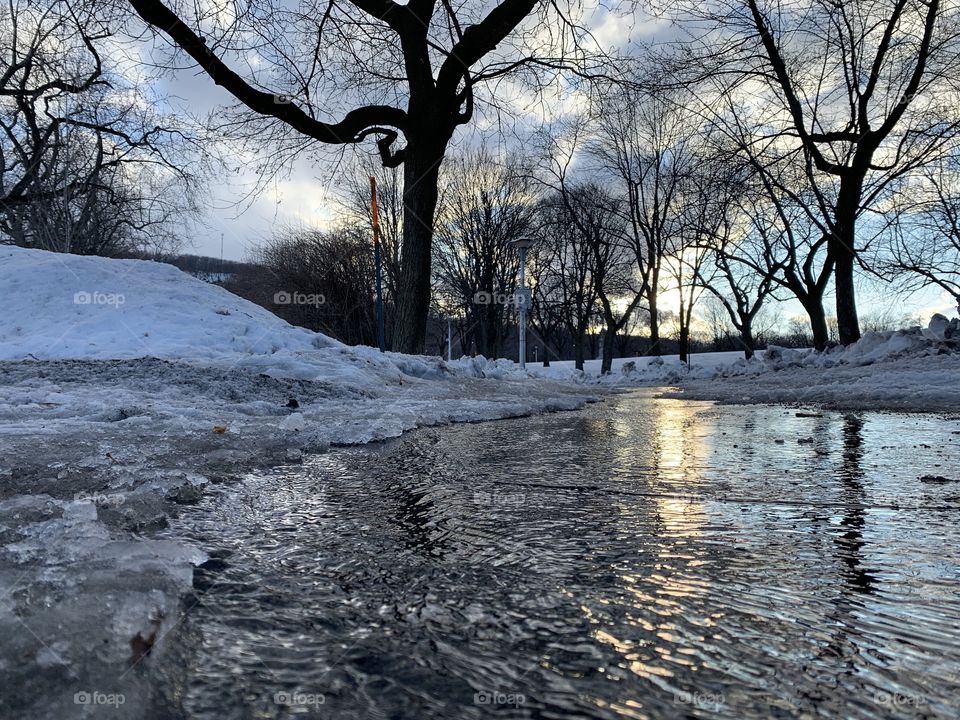 Last year’s winter in Montreal and taken with an iPhone 