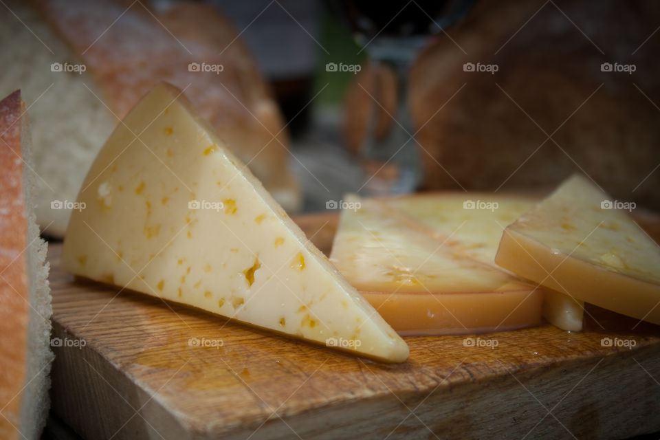 Great slice of cheese 