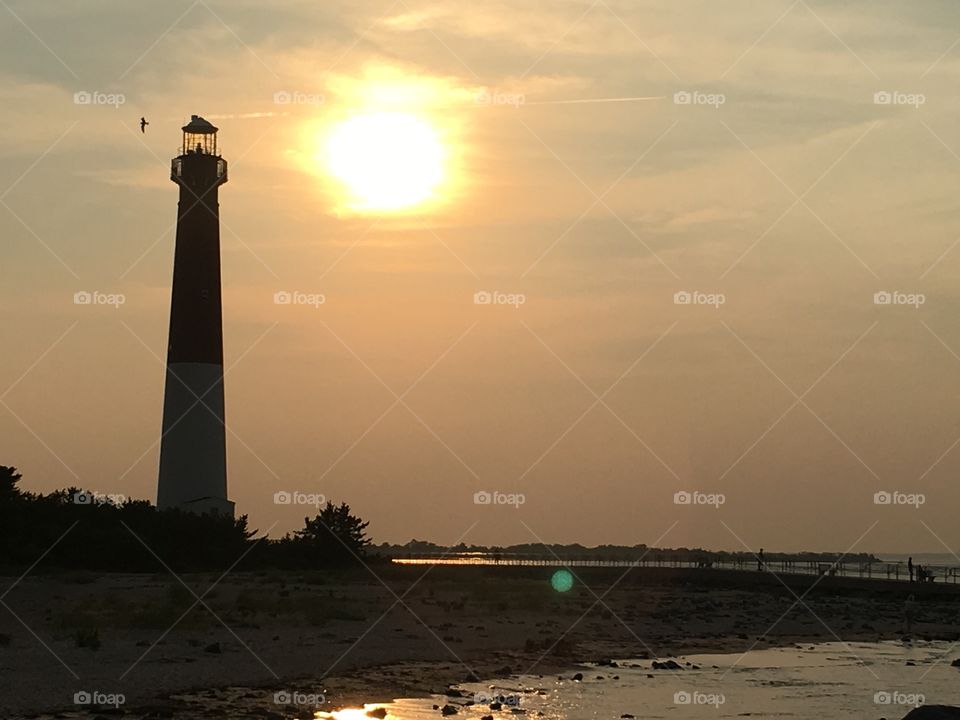 Lighthouse on Long Beach Island NJ
