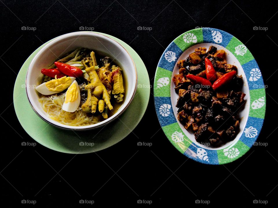 Traditional food from Indonesia