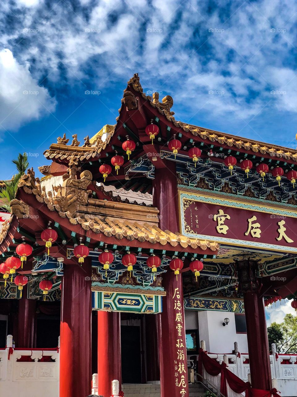 Such detail of chinese temple