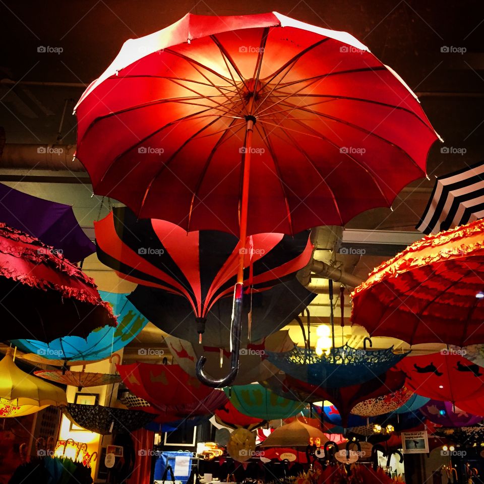 Umbrellas in Seattle
