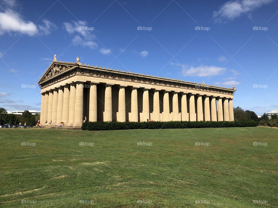 Parthenon replica in Centennial Park 