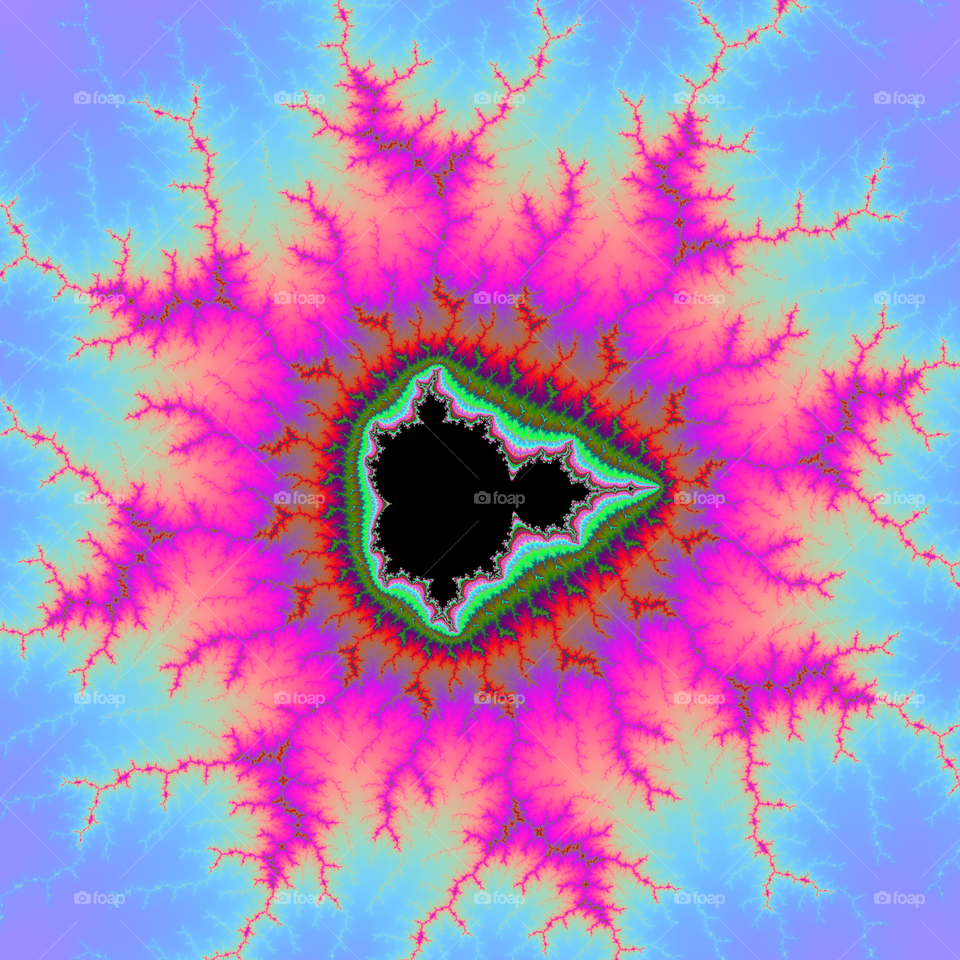 mandelbrot set. a mandelbrot set