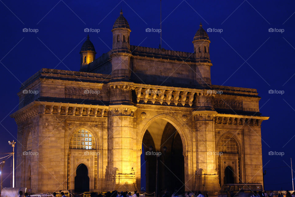 A famous gateway of India