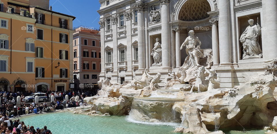Trevi fountain Rome