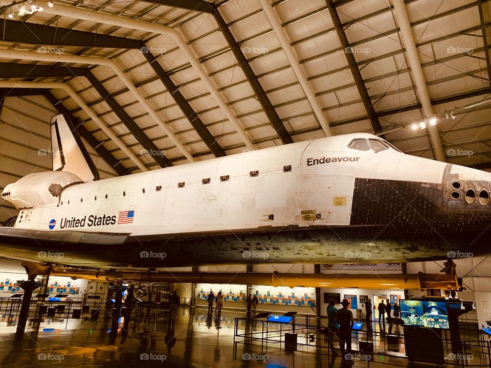 Space shuttle endeavor – California science Museum – Los Angeles California