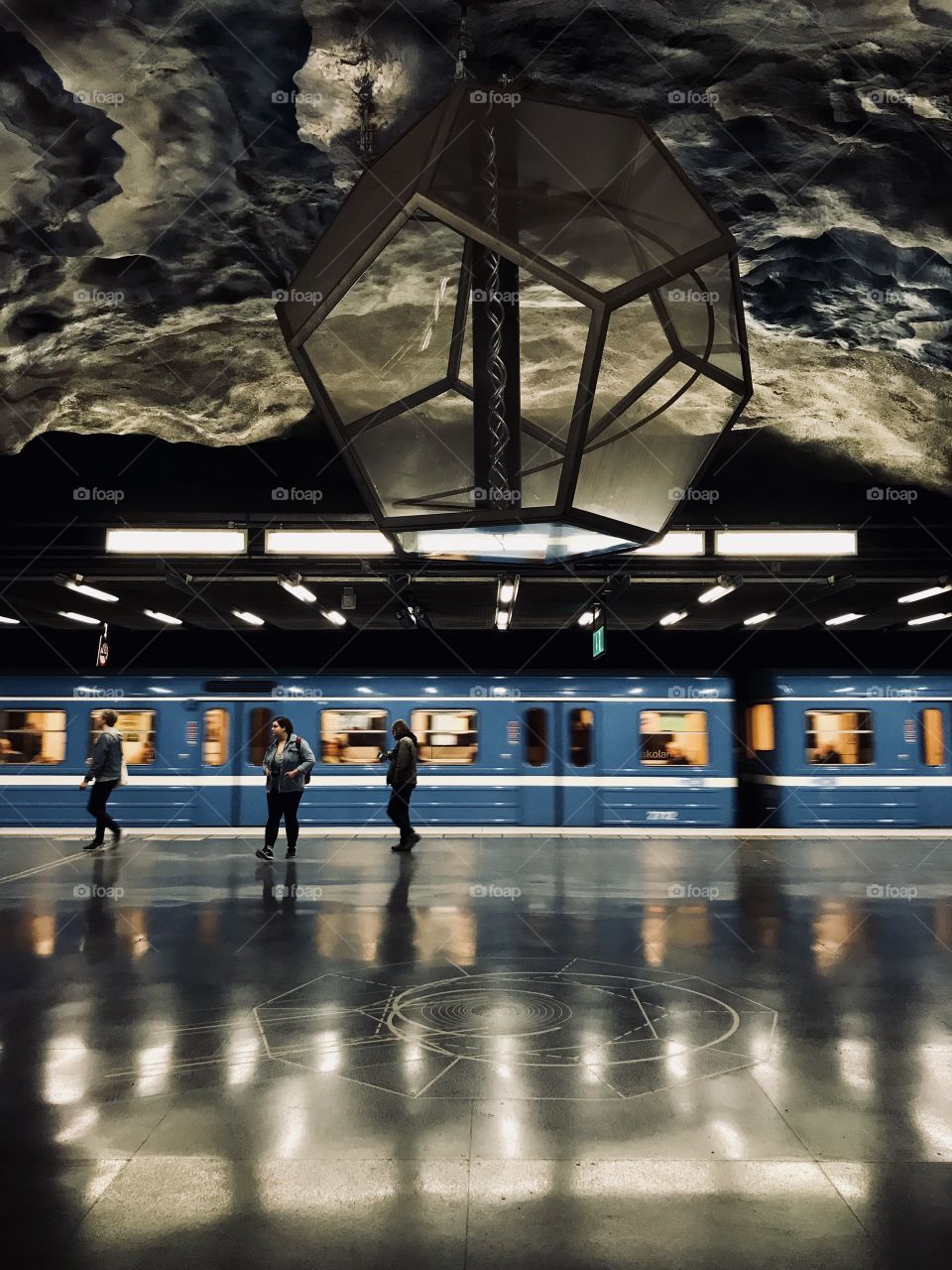 metro station in Stockholm