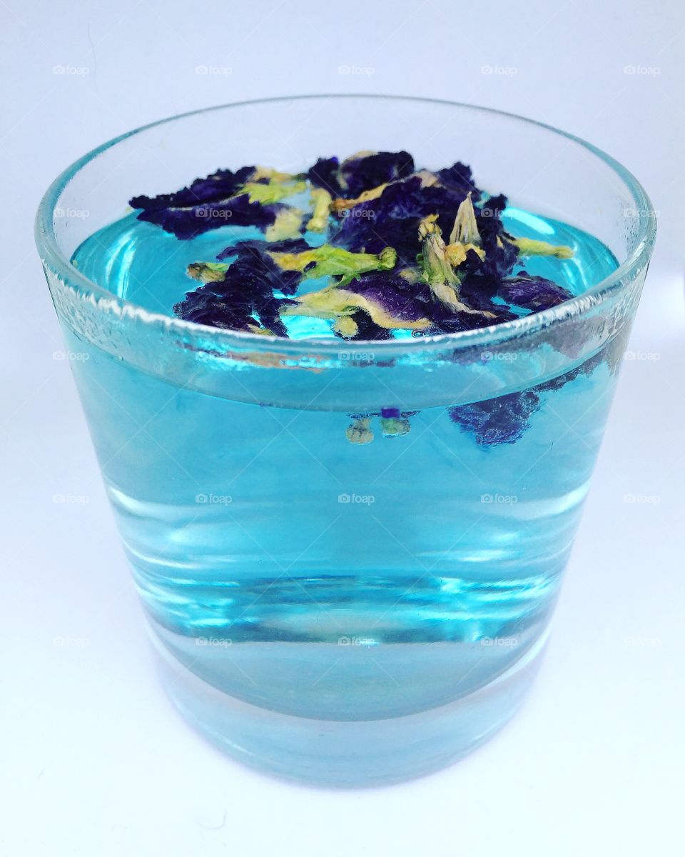 Blue Pea Butterfly Tea