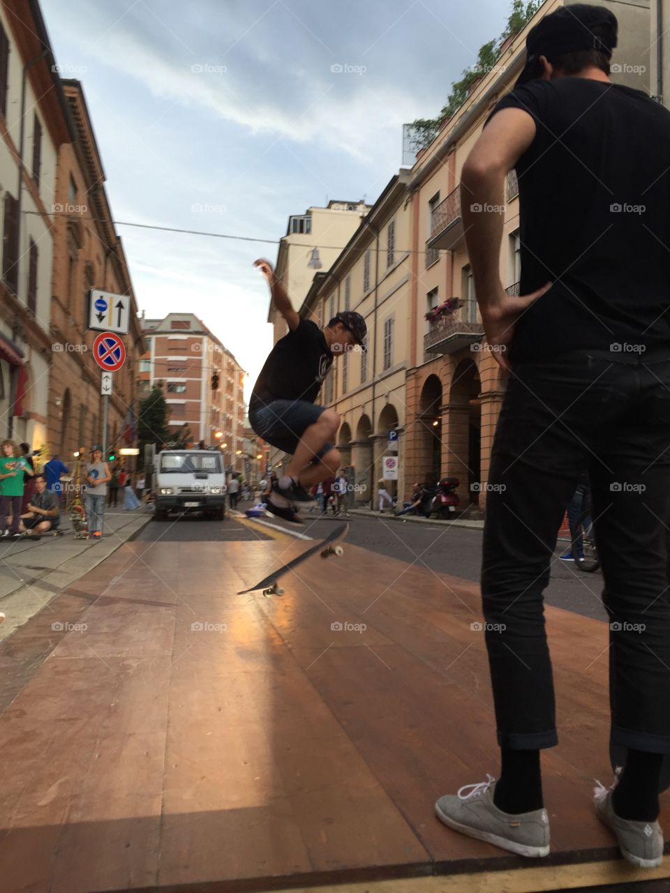 Skater in the city