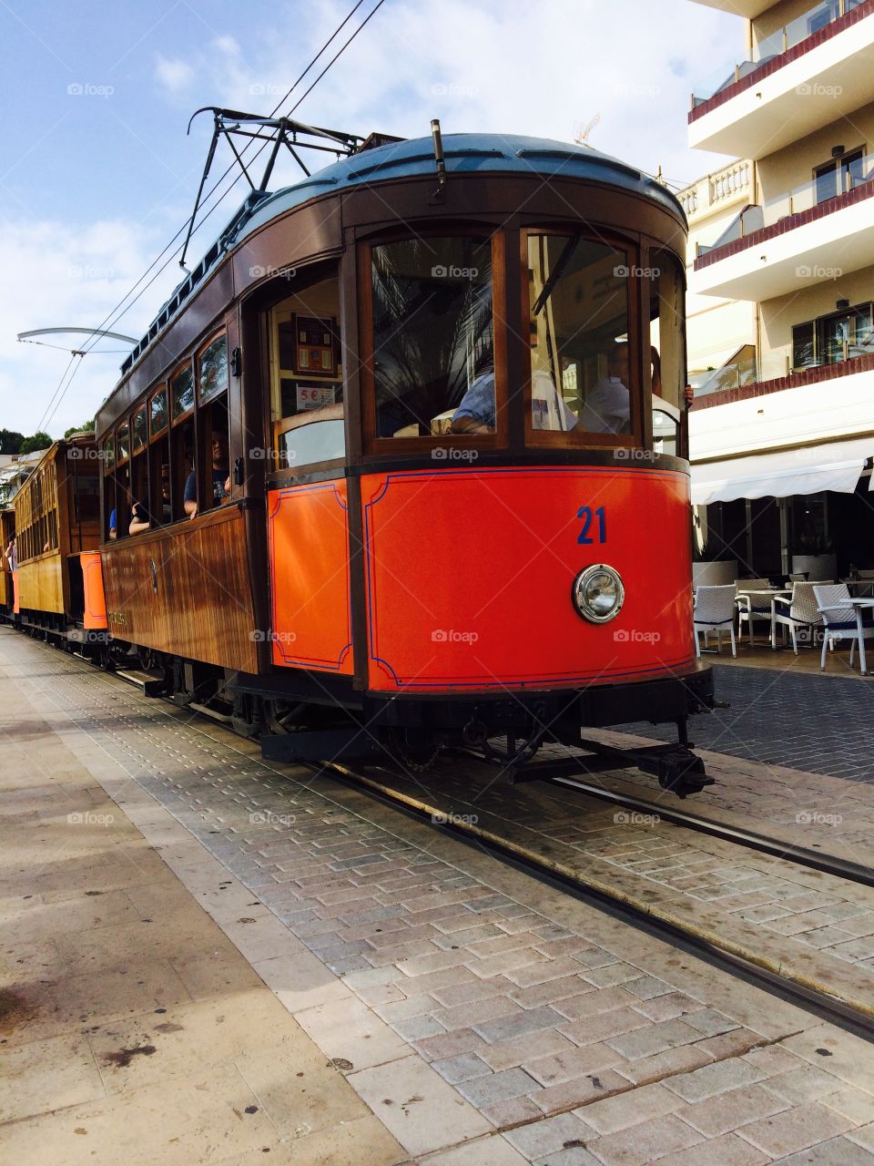 Tram in Soller, Mallorca