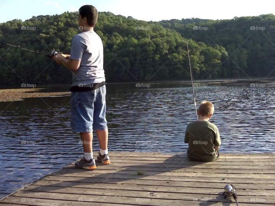 kids fishing day