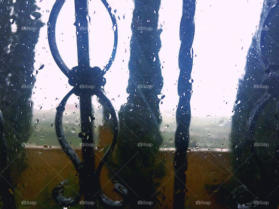 Rain Drop at the window 