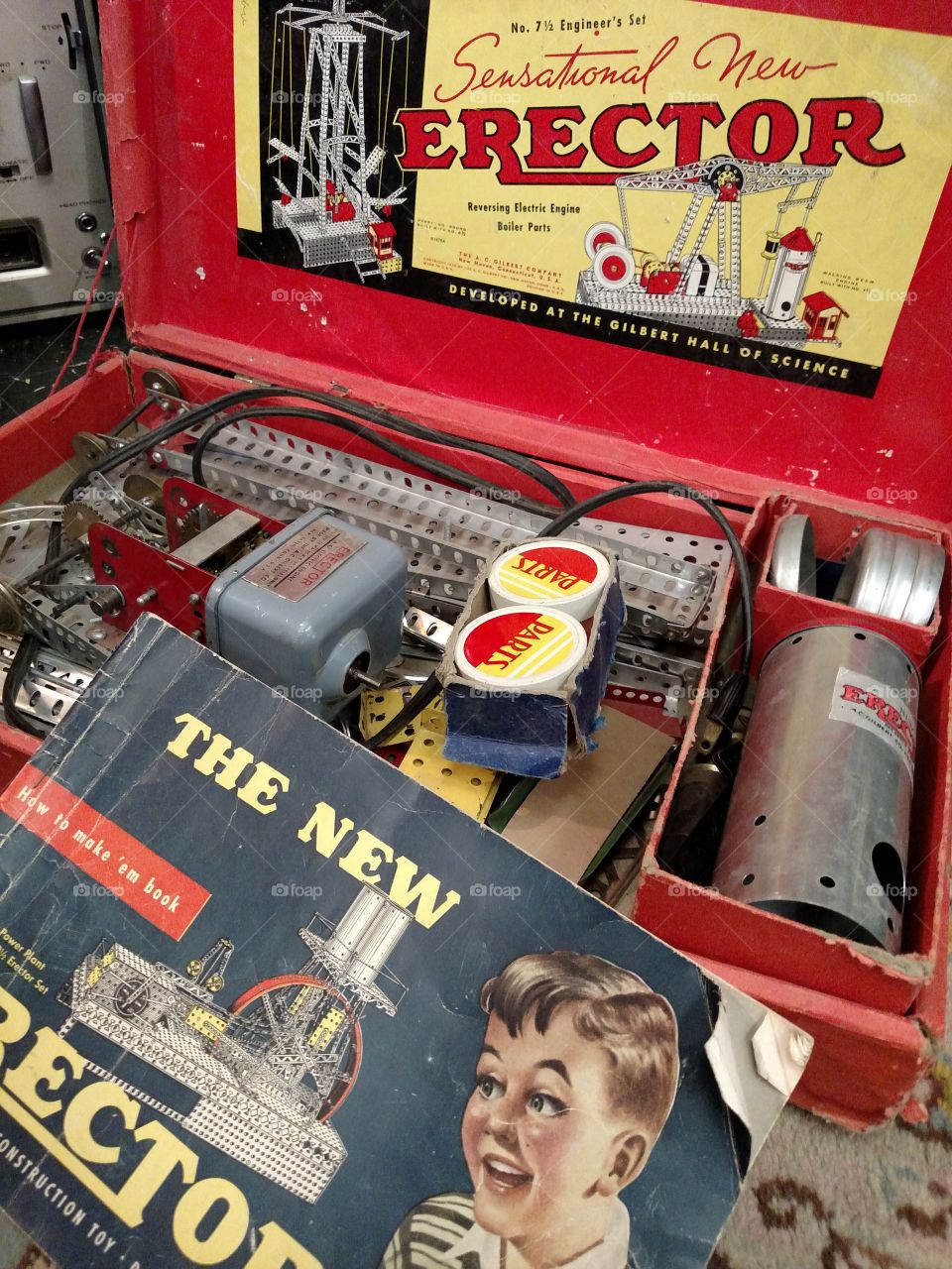 Vintage Child's Erector Toy