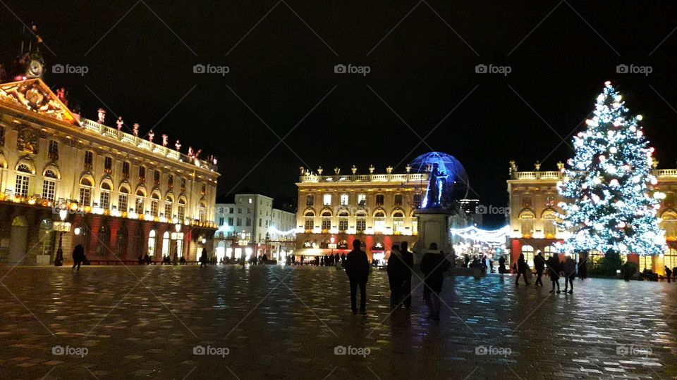 Square Stanislas at Nancy city, France