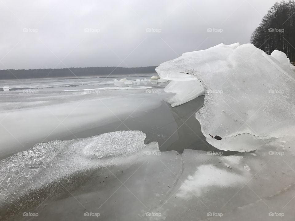 Winter, Snow, No Person, Cold, Water