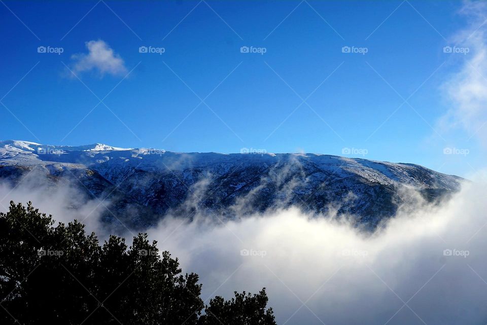 Mountain#clouds#nature