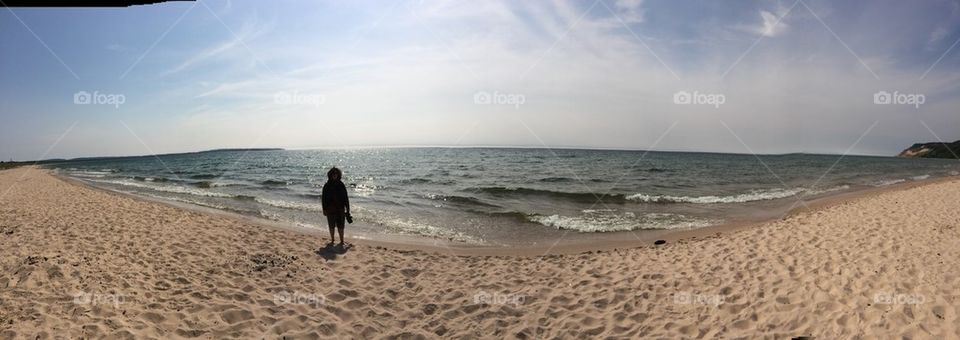 Sleeping bear dunes lakeside