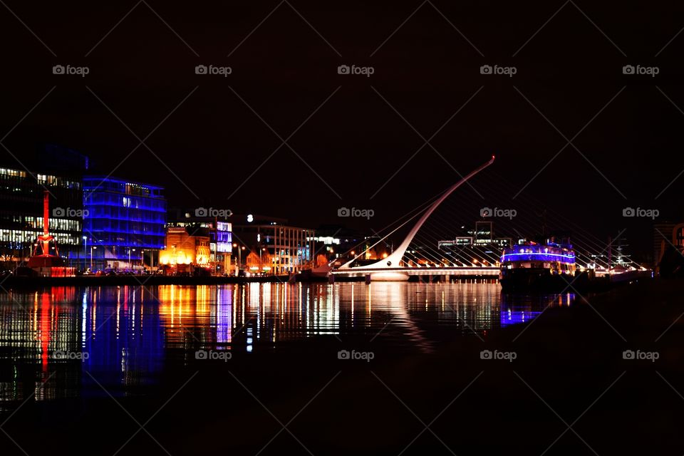 Dublin by night