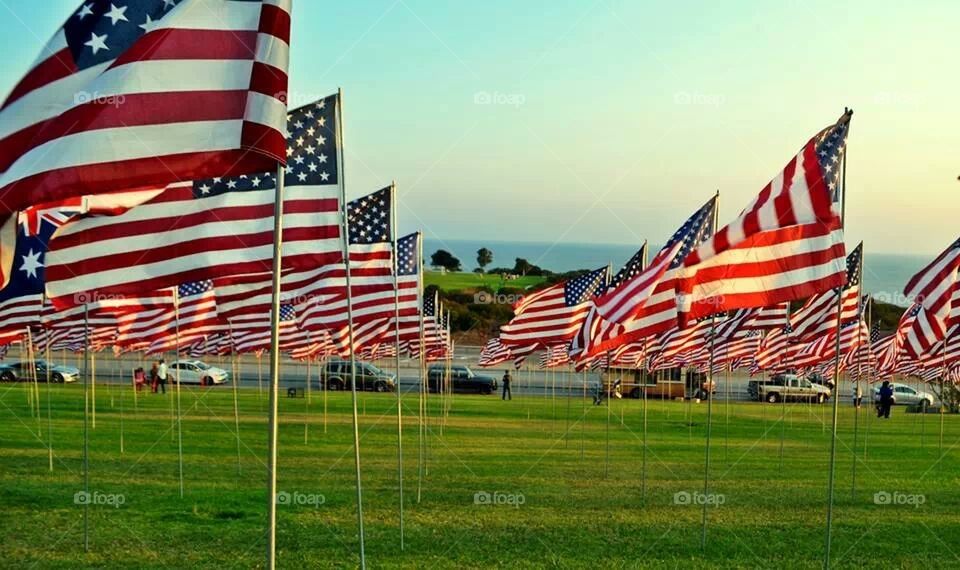 Pepperdine University's tribute this past fall to 9/11