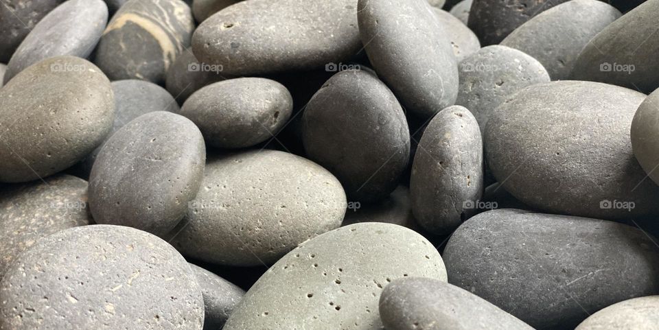 Smooth River rocks