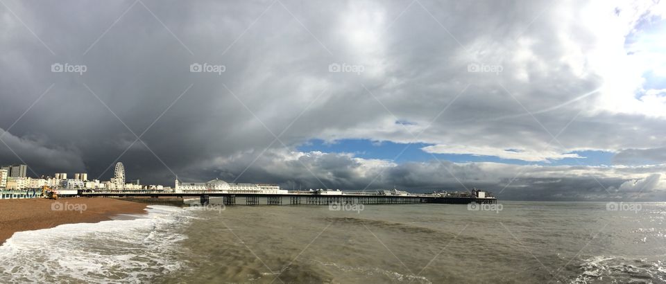 Brighton cloud blanket