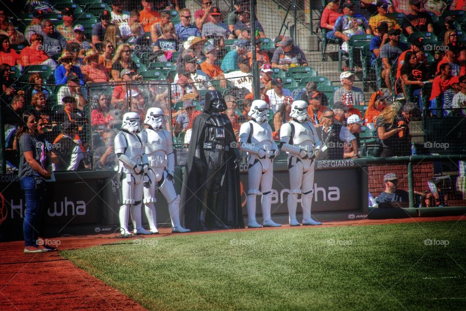Star Wars day at the park