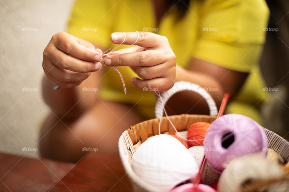 Crocheting