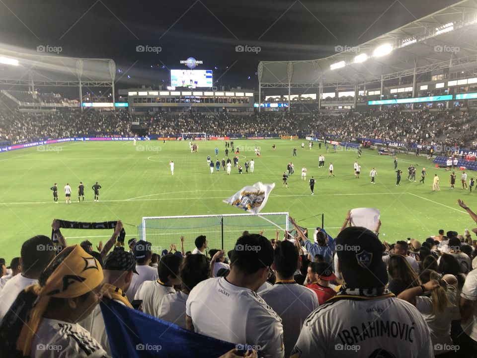 Los Angeles Galaxy vs LAFC. August 24, 2018