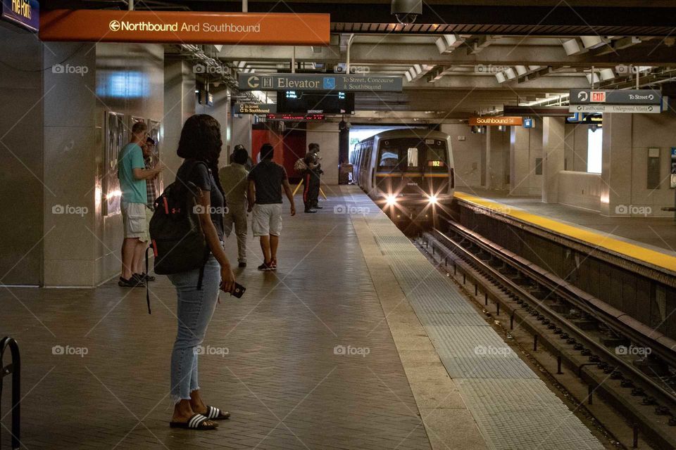 5 Points Marta Station Atlanta Georgia