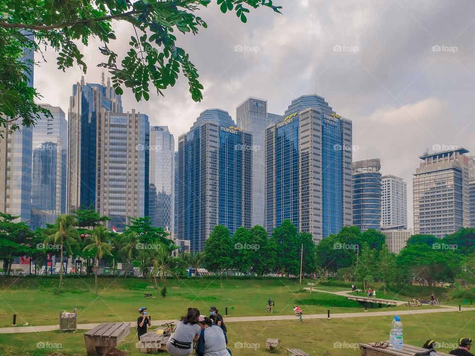 City Forest (Hutan Kota) at Gelora Bung Karno Sport Complex, Jakarta, Indonesia
