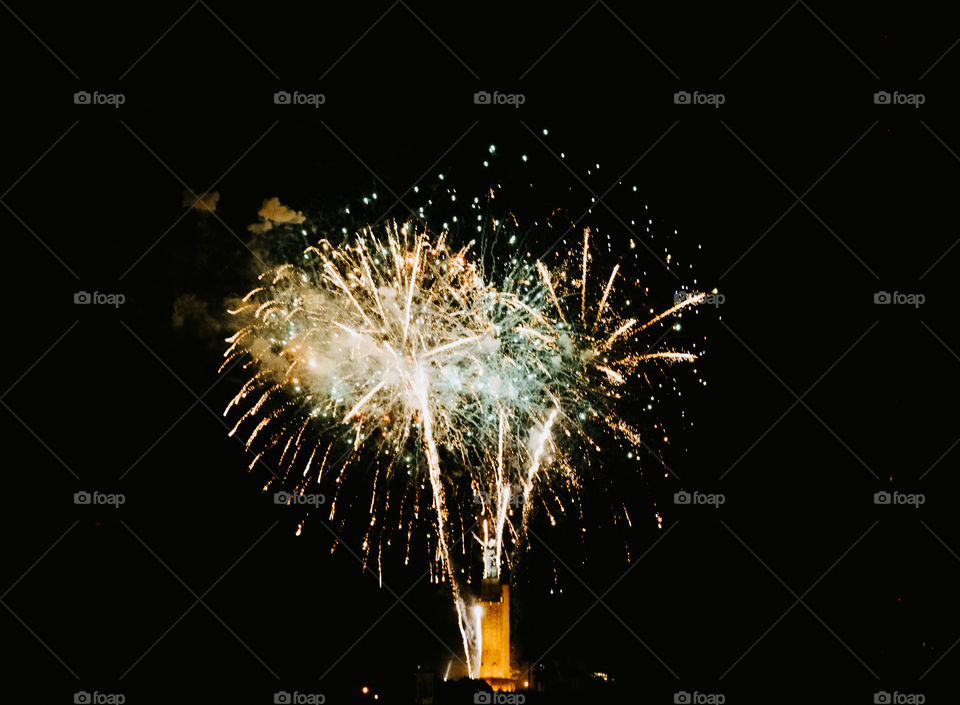 Fireworks, Festival, Flame, No Person, Explosion