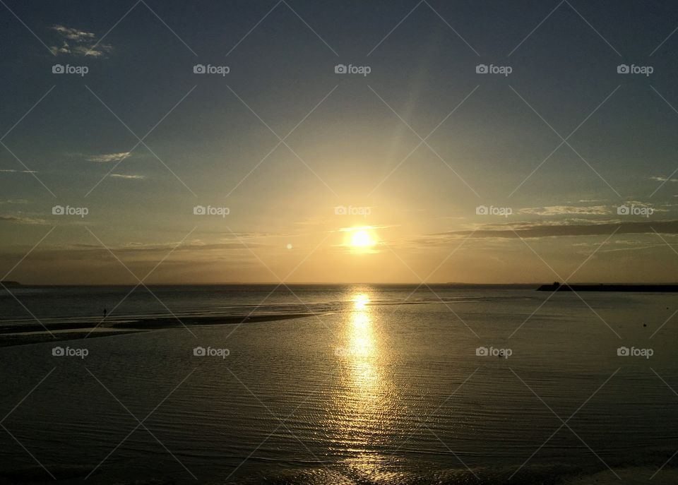 Sunset at The Beach in Brazil