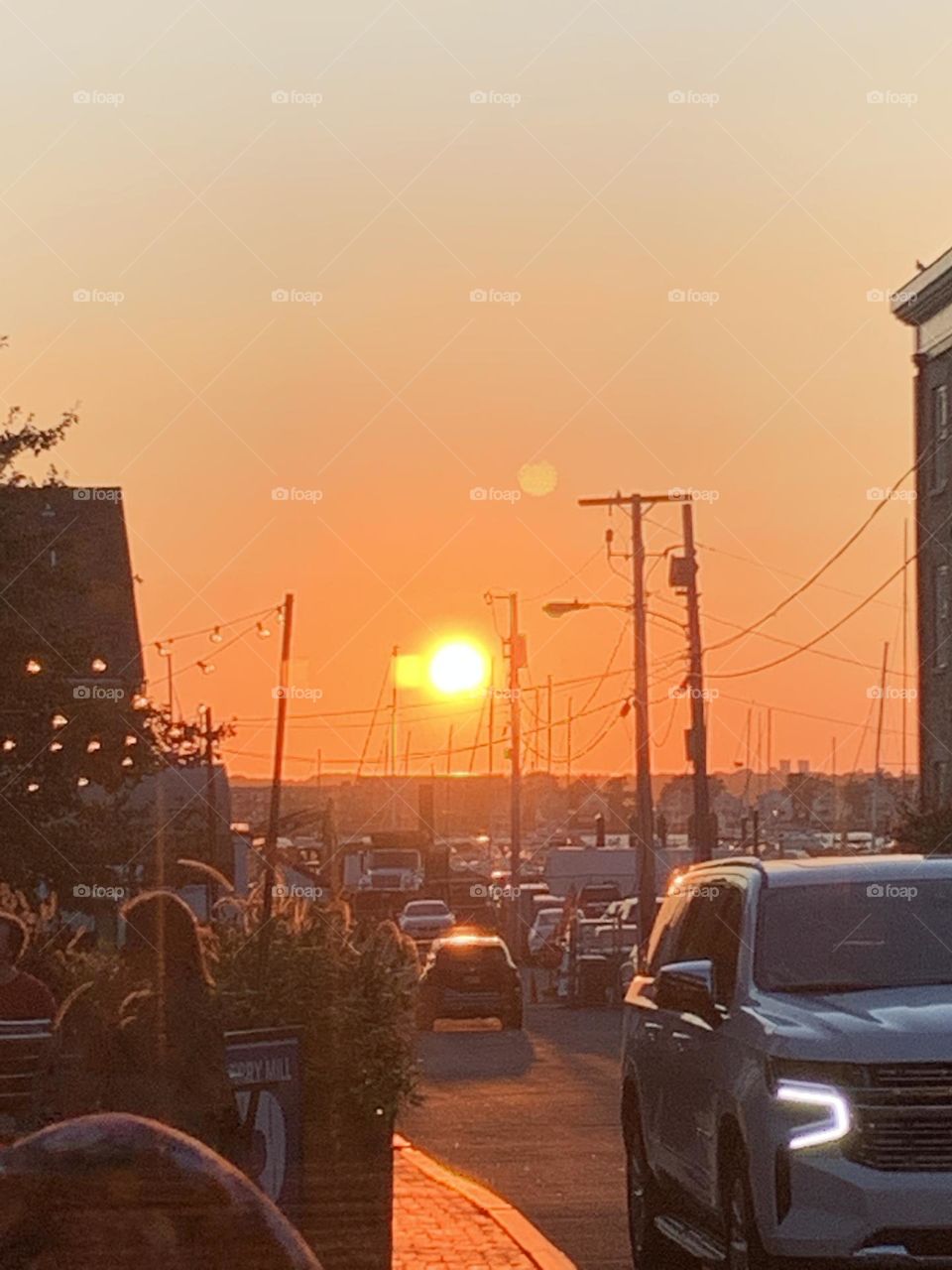 Walk-in the streets of Newport 