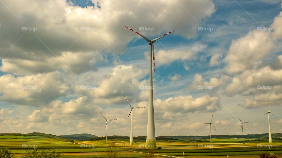 Wind power plant