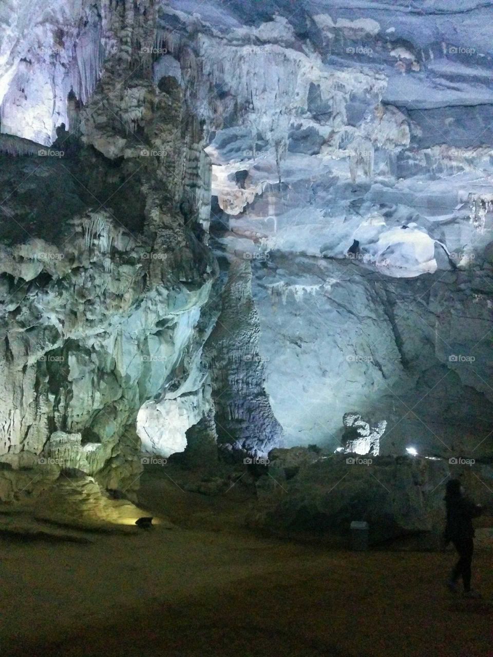 Cave, Water, No Person, Landscape, Rock