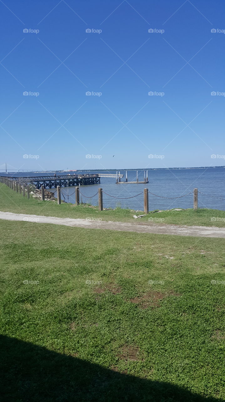 Pier on the Ashley River