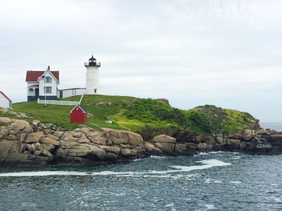 Coastal lighthouse 