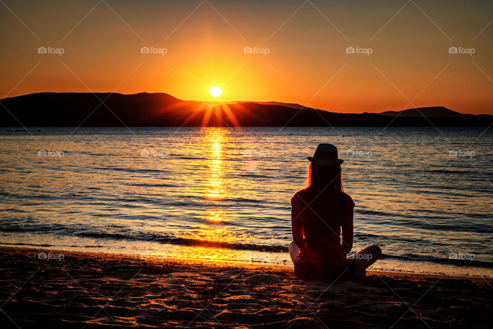 Sunset, Dawn, Beach, Sea, Sun