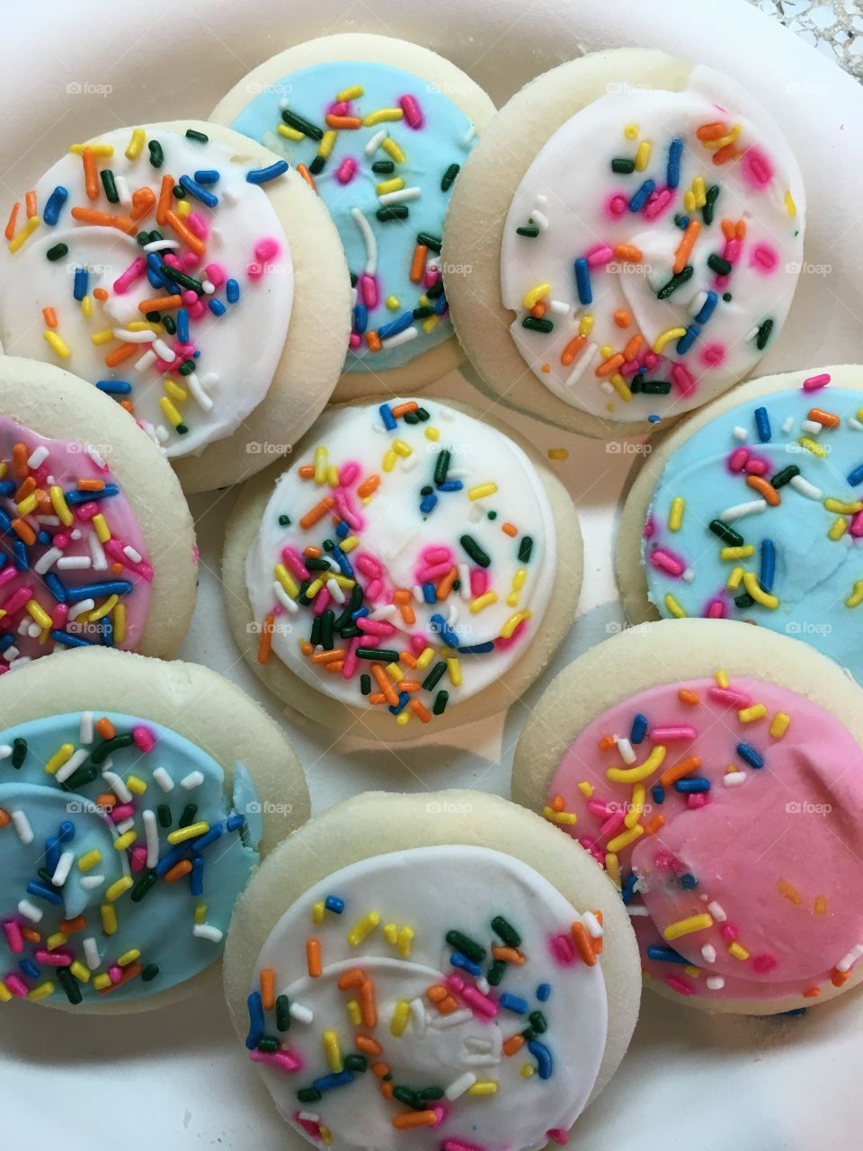Colorful cookies