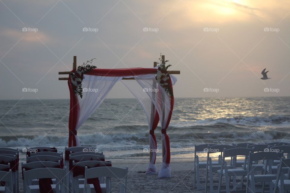 Beach wedding