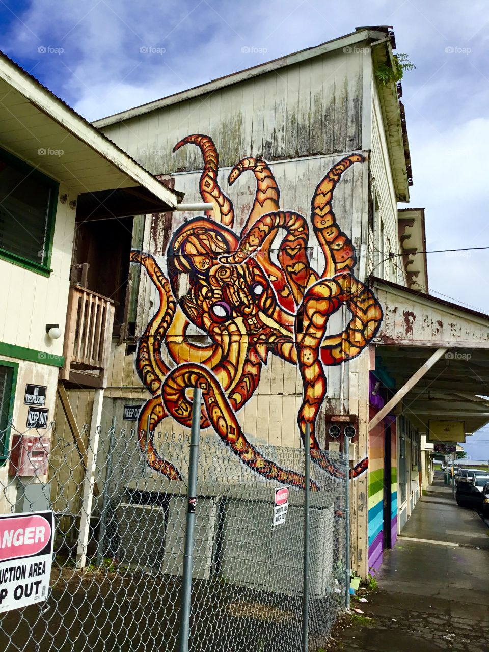 Mural in Hilo, Hawaii